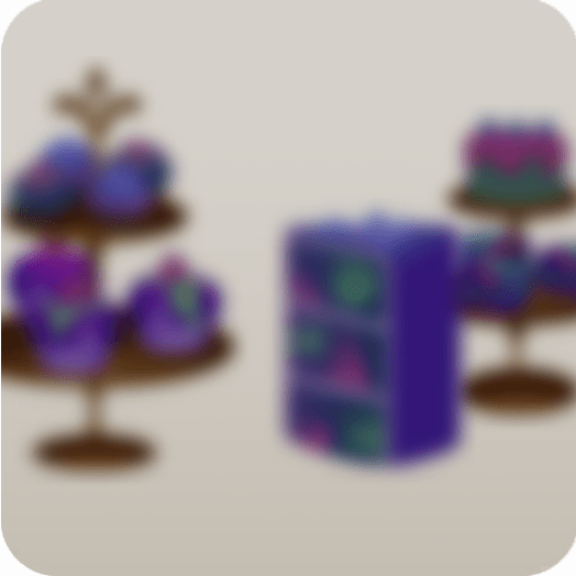 ぼやけたカラフルなお菓子