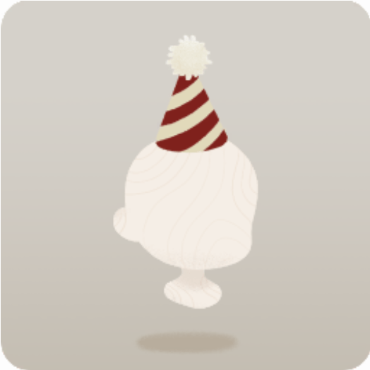 ハッピークリスマスとんがりハット