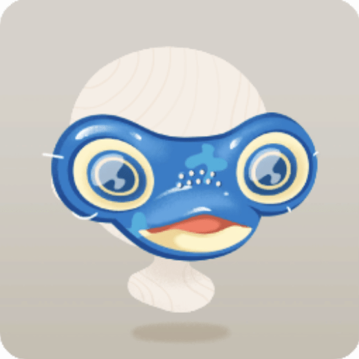 アメノヒグラシのお面