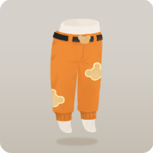 ピグミーモチーフロングパンツ