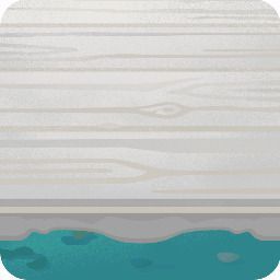 庭にあるテーブル