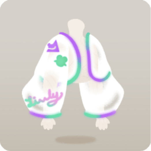 リヴリーモチーフネオンアウター