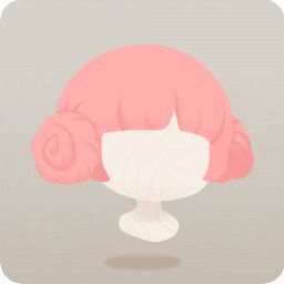 野苺ピンクロールヘア