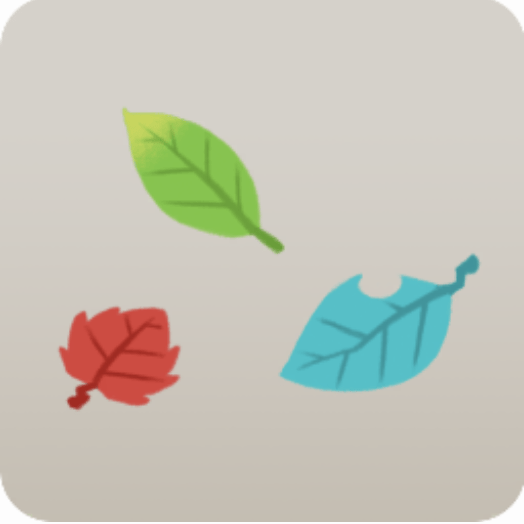 葉っぱのミニチュア