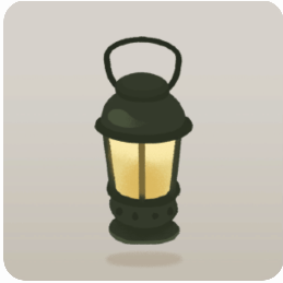 探検家のカンテラ