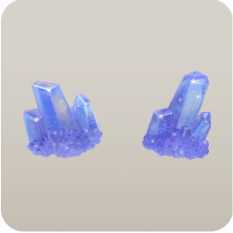 紫色のクリスタル