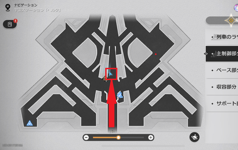 アフロの居場所マップ画像