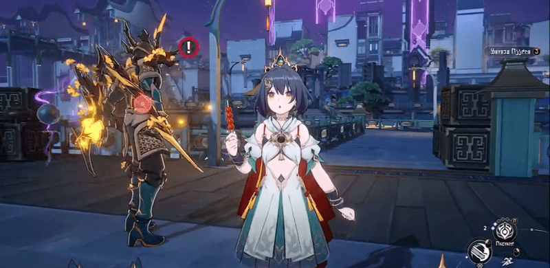 ウンリの戦闘画面