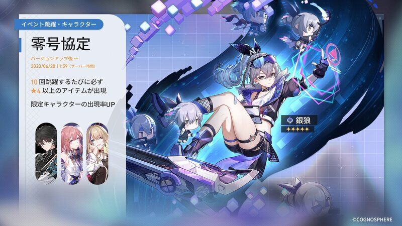 銀狼ピックアップガチャ