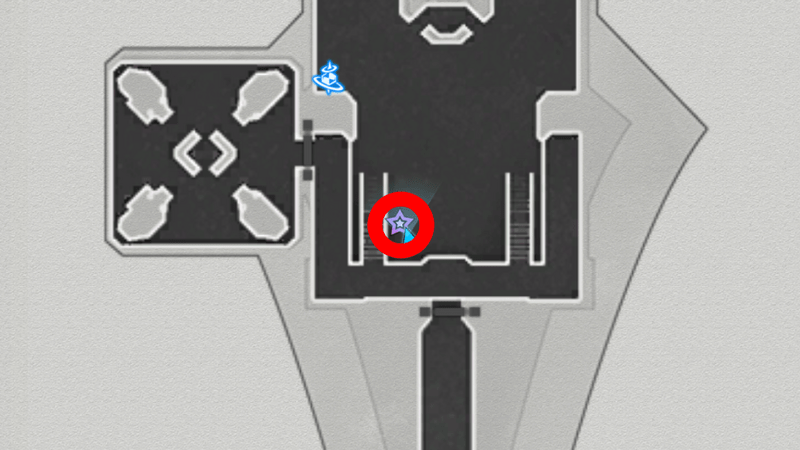 スタッフマップ上