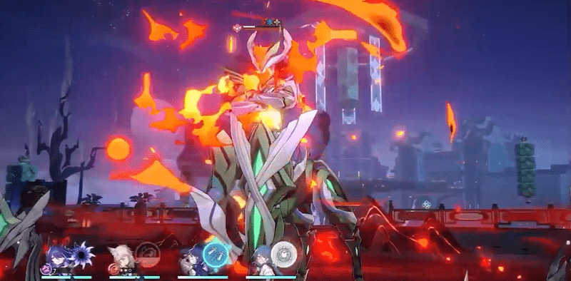 ショウキュウの戦闘画面