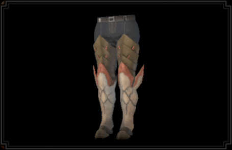 ジュラ装備の脚