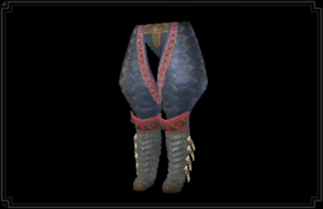 ナルガ装備の脚