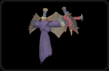 ナルガ装備の腰