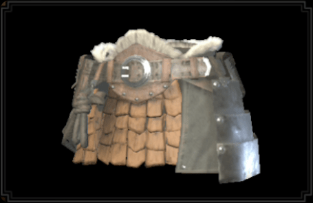 ハンター装備の腰