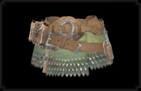 プケプケ装備の腰