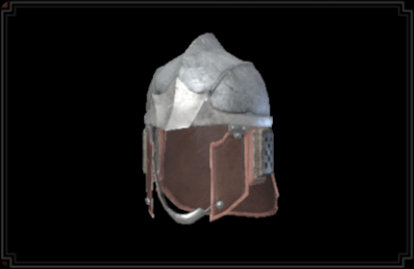 チェーン装備の頭