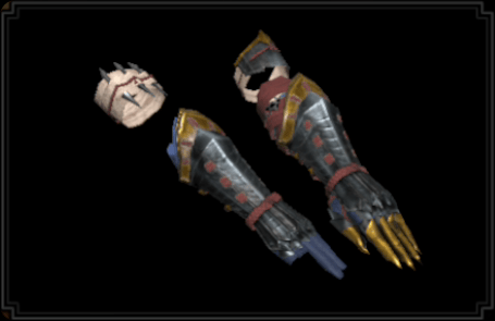 カムラノ装装備の腕