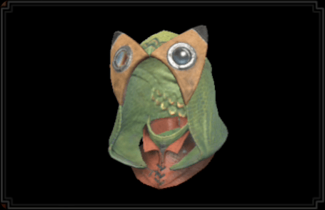 プケプケ装備の頭