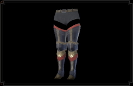 ダマスク装備の脚