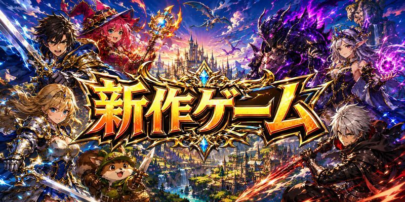 新作スマホゲームおすすめランキング