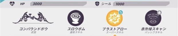 ウルトスキル：ブラストアローの弱体化