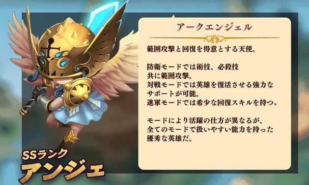 アンジェのキャラ画像