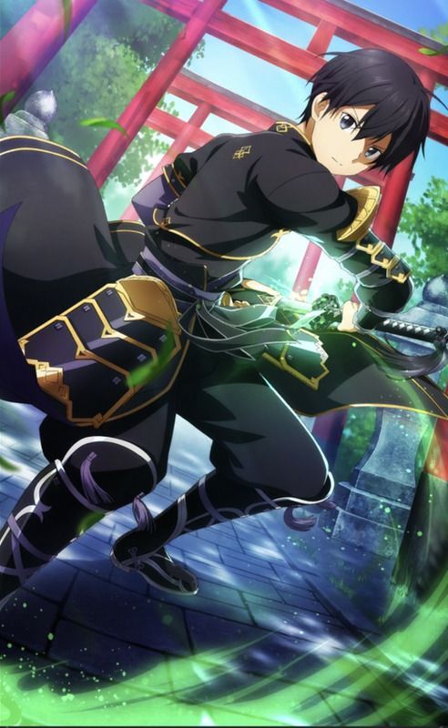 黒き侍の返し刀