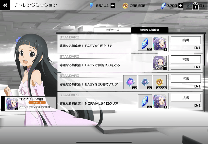 猛禽なる捕食者はクリアすべき