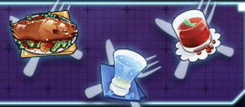 カフェ限定の料理