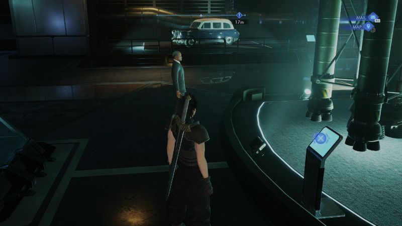 神羅ビル展示ルームの外観