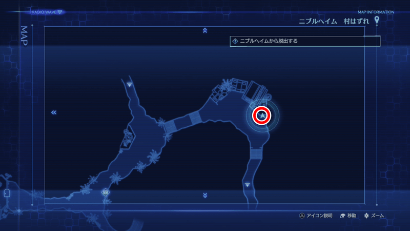 ウォールのマップ