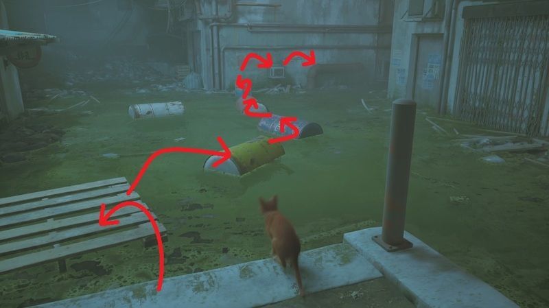 ドラム缶に乗る