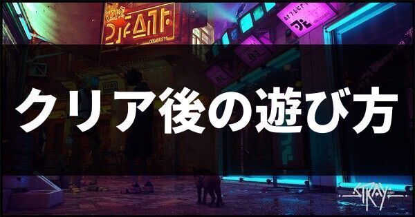 クリア後の遊び方