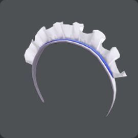 メイドカチューシャ(青)