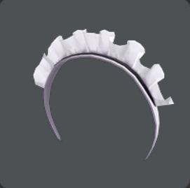 メイドカチューシャ(黒)