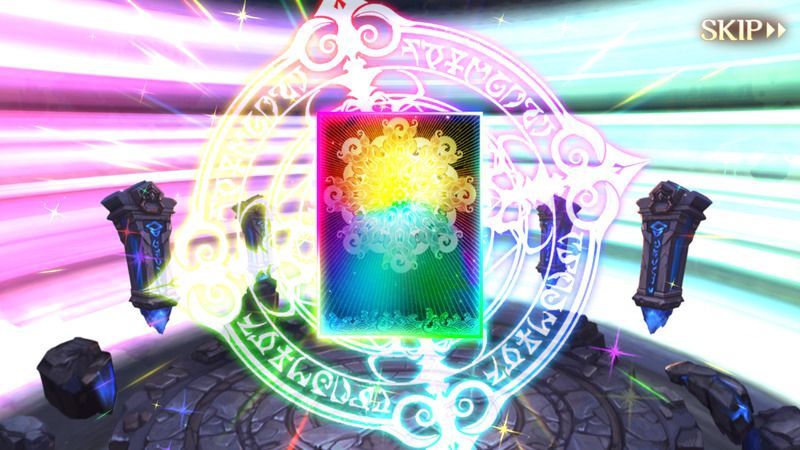 最高レアリティ出現演出