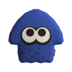 イカクッションブルー