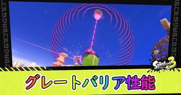 グレートバリア性能