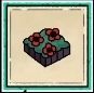 ツバキの花壇