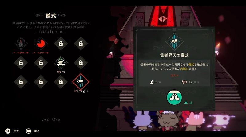 信者昇天の儀式