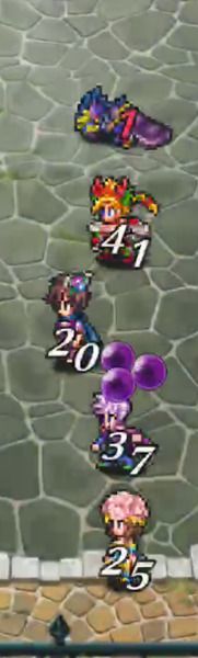 被ダメ1
