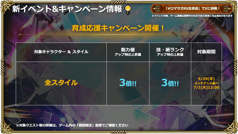 育成応援キャンペーン2