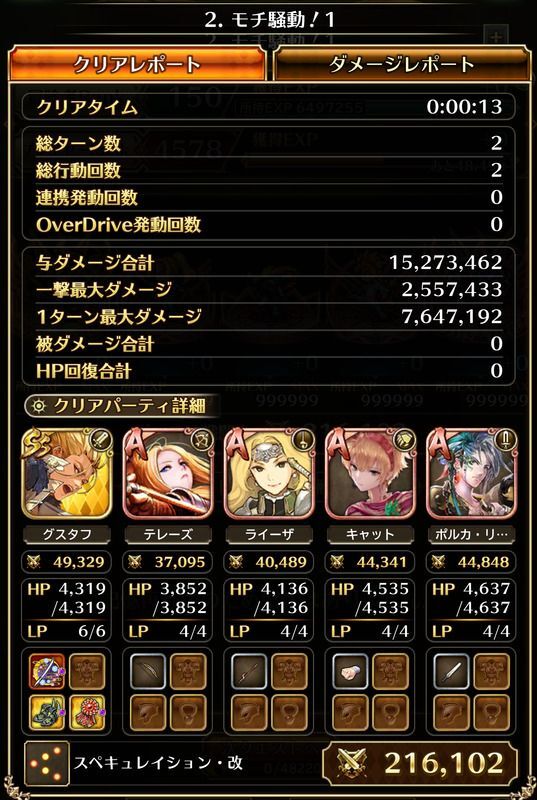 モチ騒動！1のクリアレポート