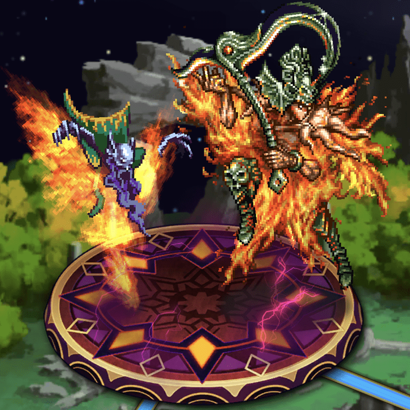 アウナス本体&幻影との戦い