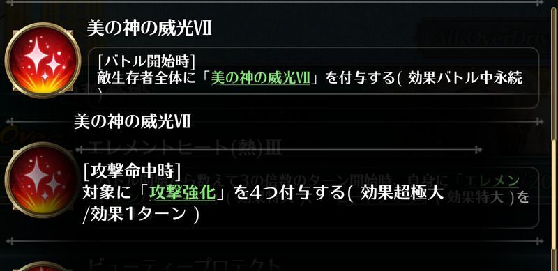 美の神の威光Ⅶ