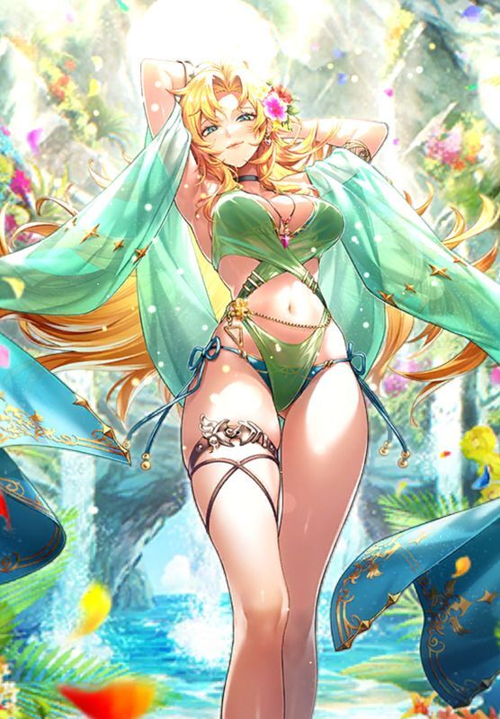 エミリア(今日は水着モデル?)