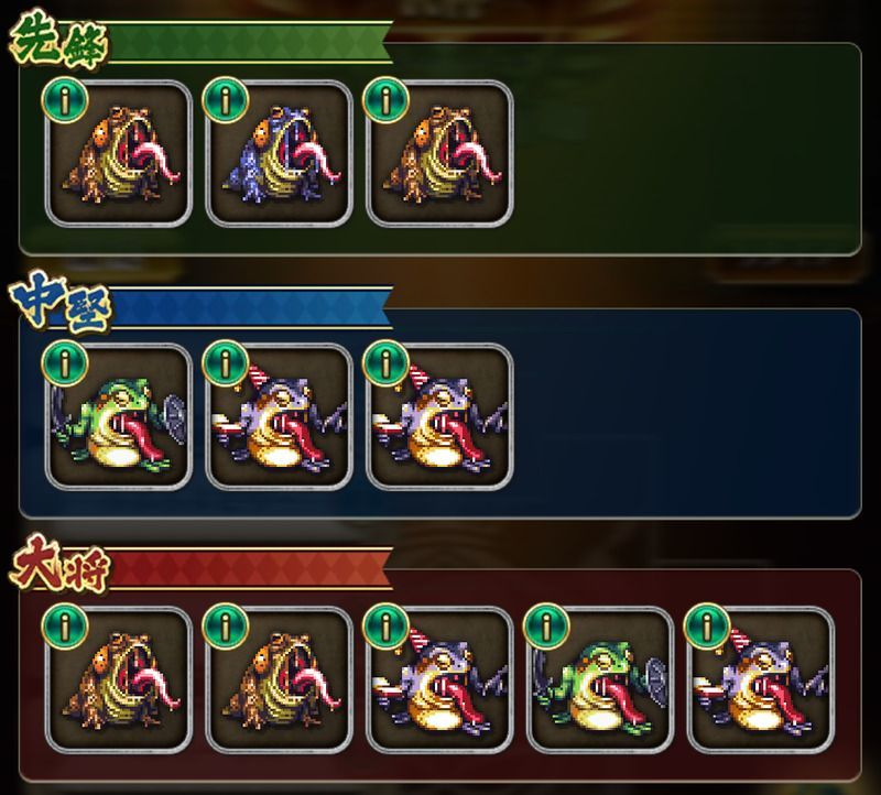 カエルトライアングル