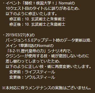 データ更新の内容