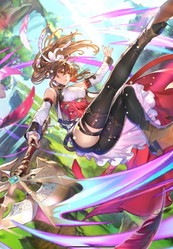 エレン(斧なら自由自在よ)